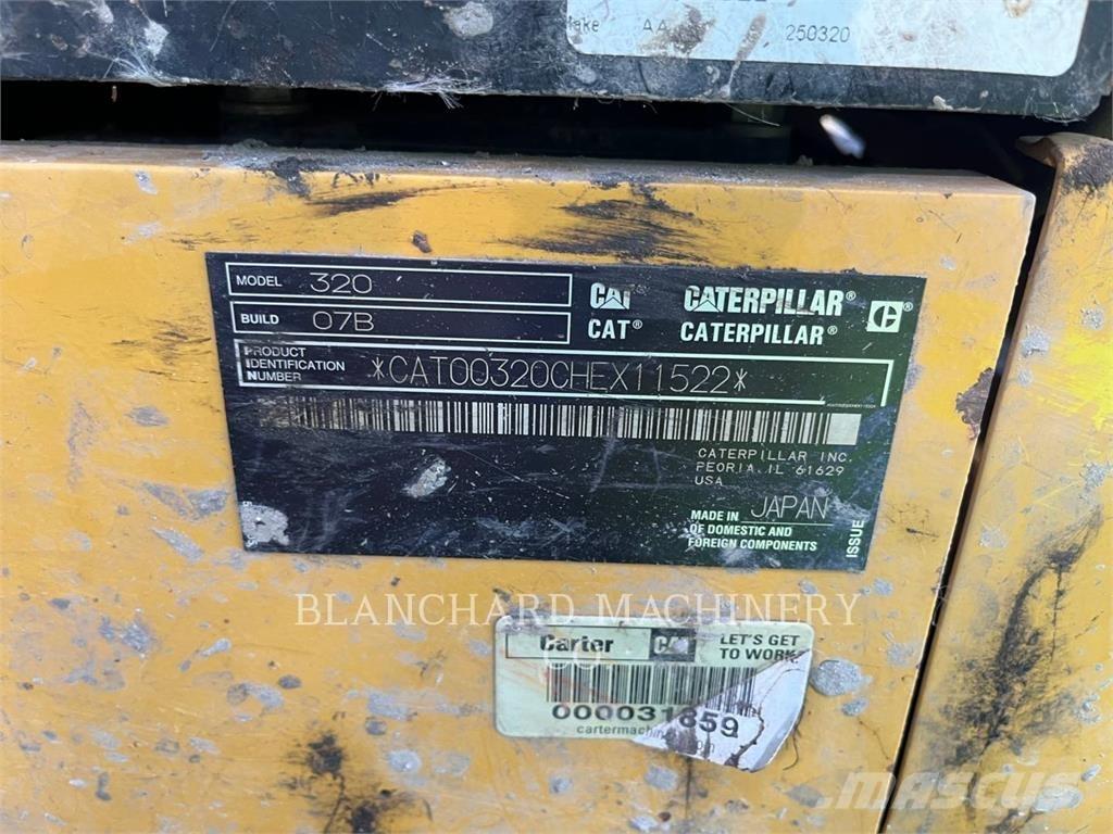CAT 320 Верижен екскаватор