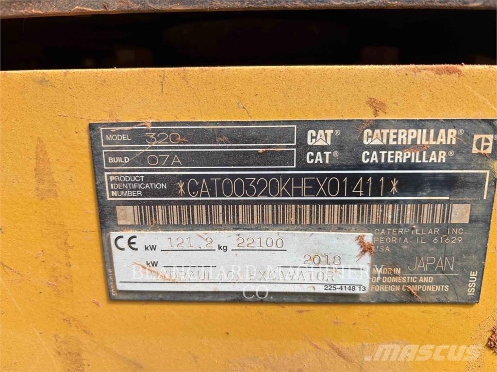 CAT 320 Верижен екскаватор