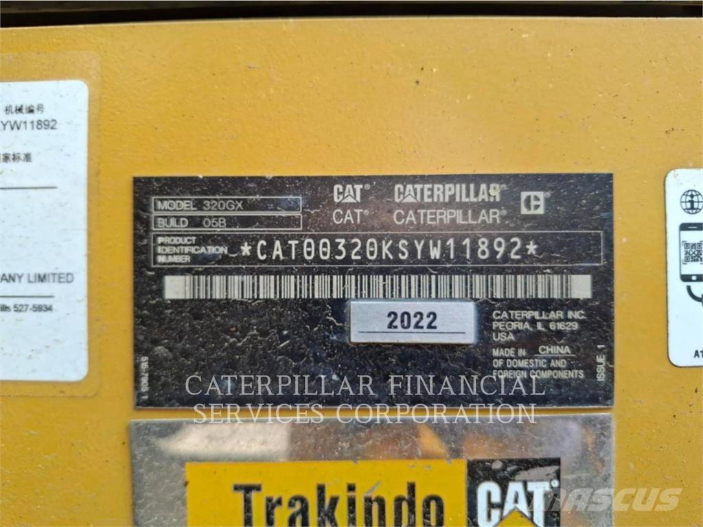 CAT 320-05GX Верижен екскаватор