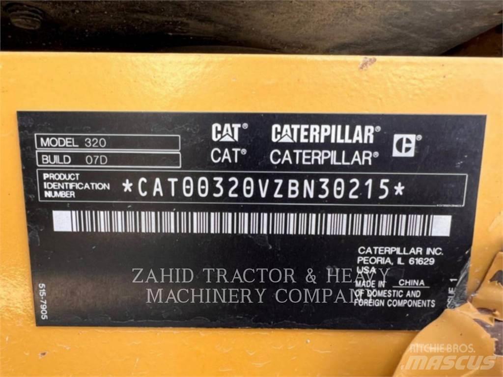 CAT 320-07 Верижен екскаватор