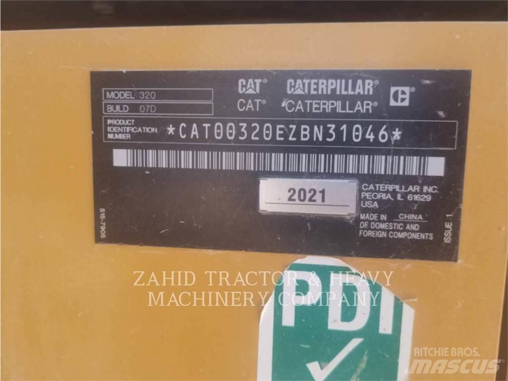 CAT 320-07D Верижен екскаватор
