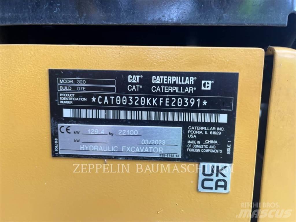 CAT 320-07D Верижен екскаватор