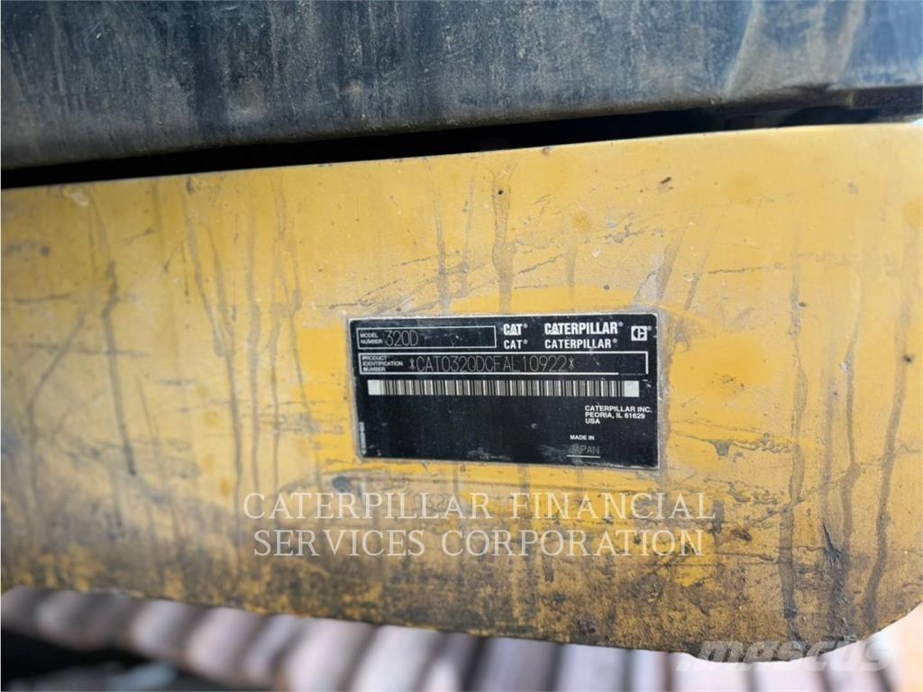 CAT 320D Верижен екскаватор