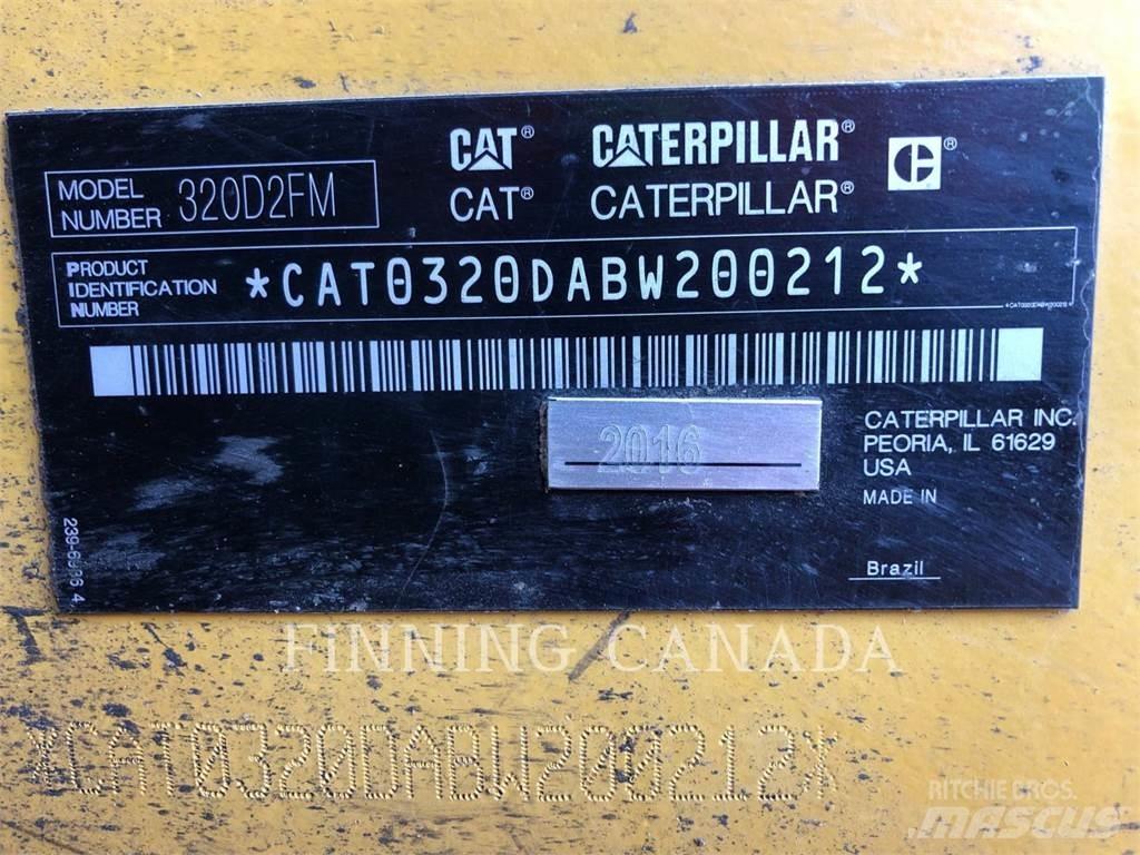 CAT 320D2 FM Екскаватори
