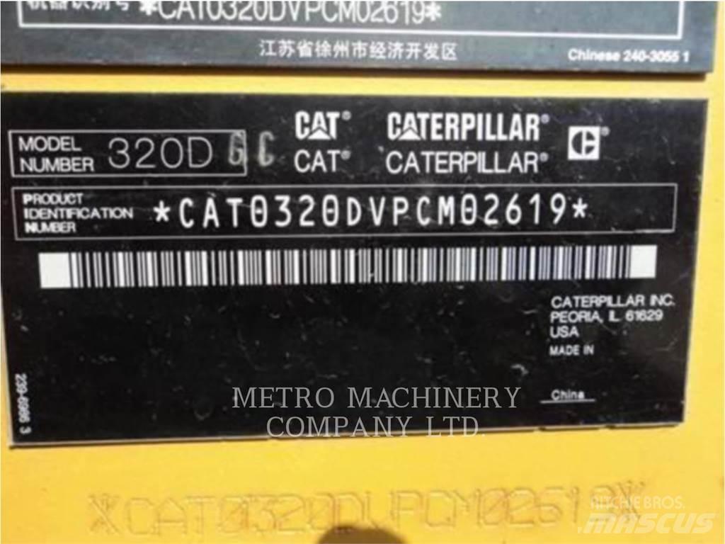 CAT 320DGC Верижен екскаватор