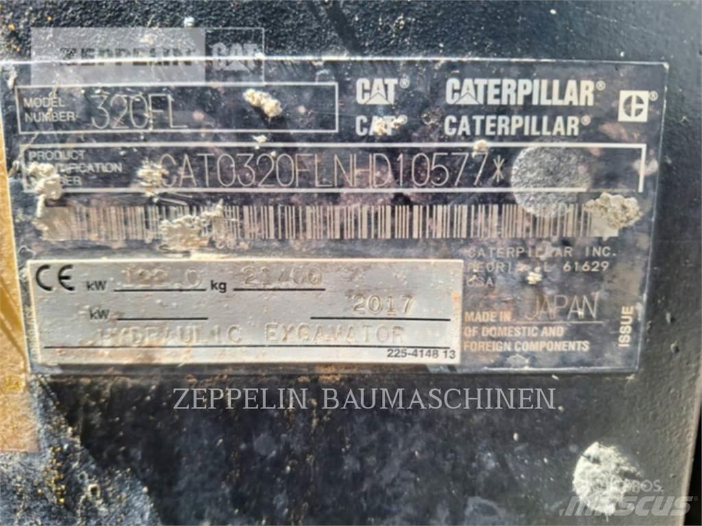 CAT 320FL Верижен екскаватор