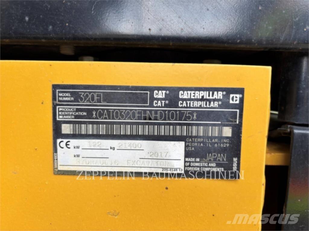 CAT 320FL Верижен екскаватор