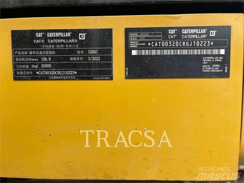 CAT 320GC Верижен екскаватор