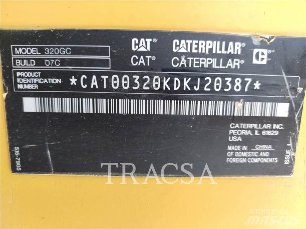 CAT 320GC Верижен екскаватор