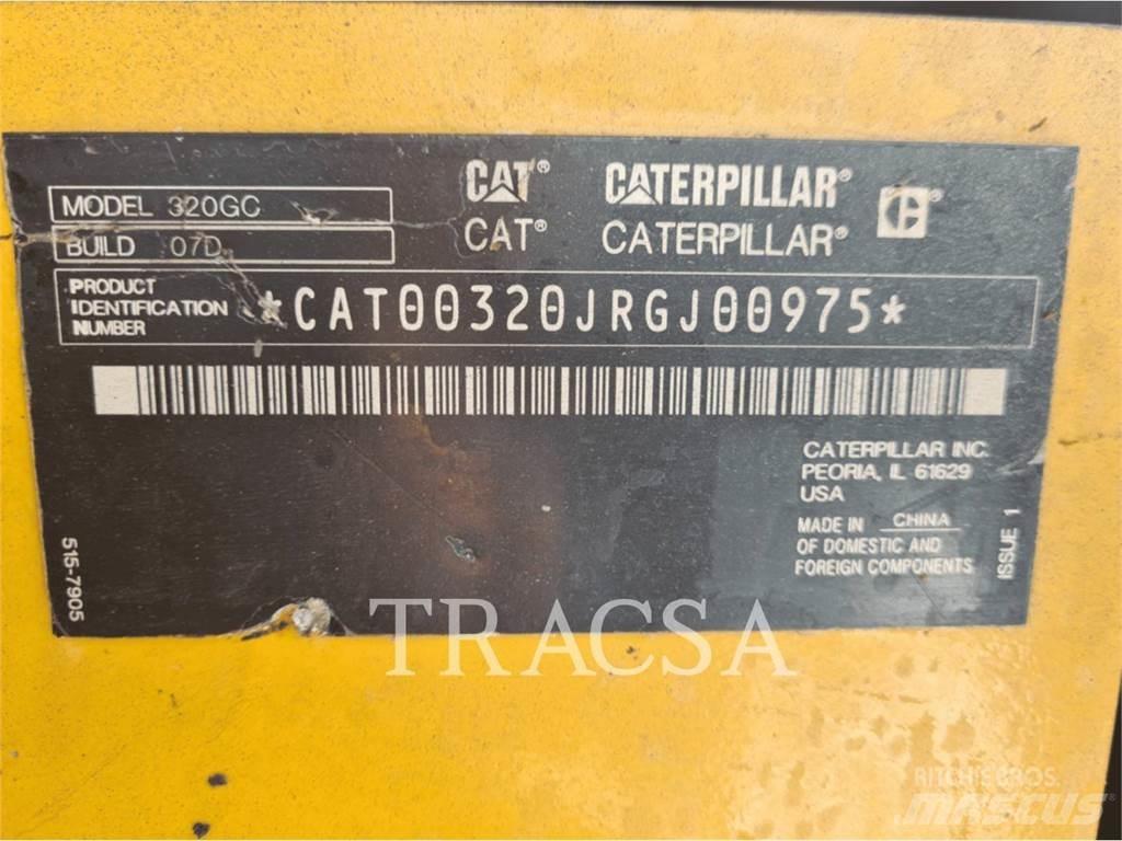 CAT 320GC Верижен екскаватор