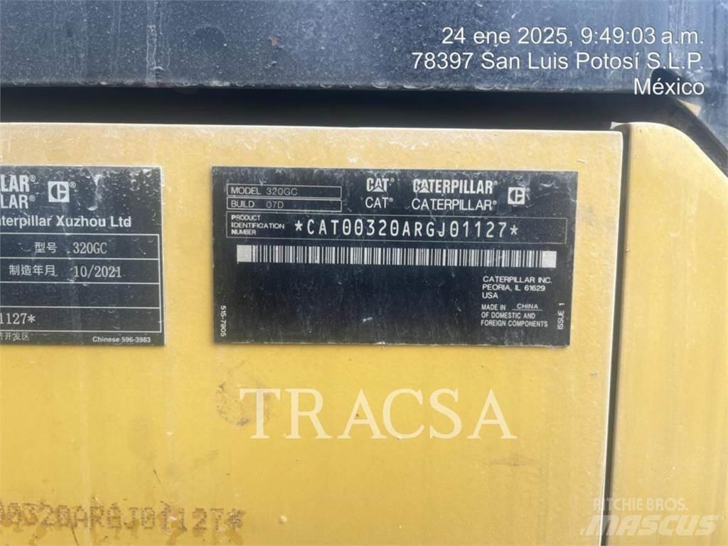 CAT 320GC Верижен екскаватор