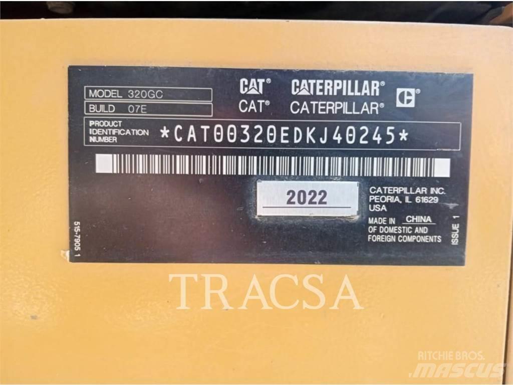 CAT 320GC Верижен екскаватор