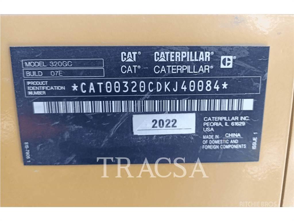 CAT 320GC Верижен екскаватор