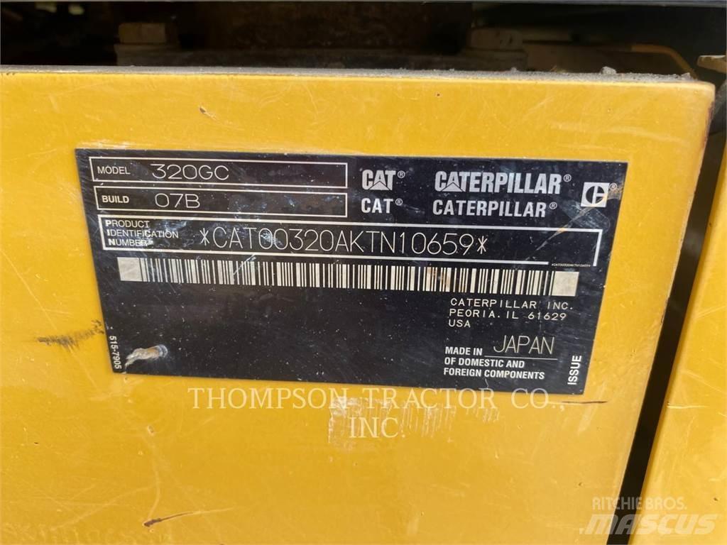 CAT 320GC Верижен екскаватор