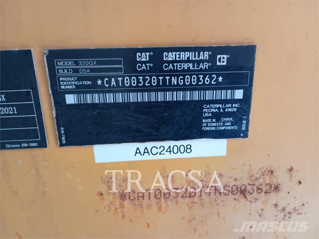CAT 320GX Верижен екскаватор