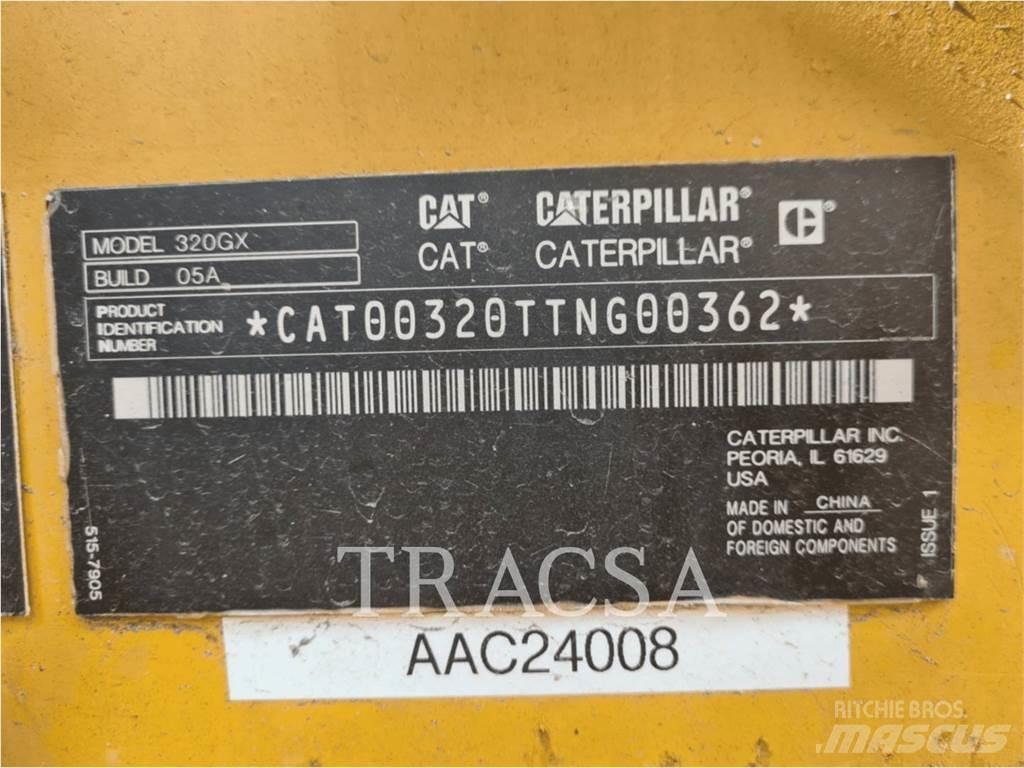 CAT 320GX Верижен екскаватор