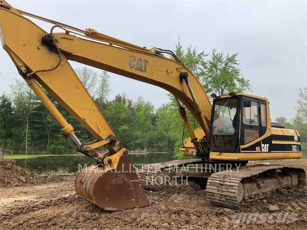 CAT 322L Верижен екскаватор