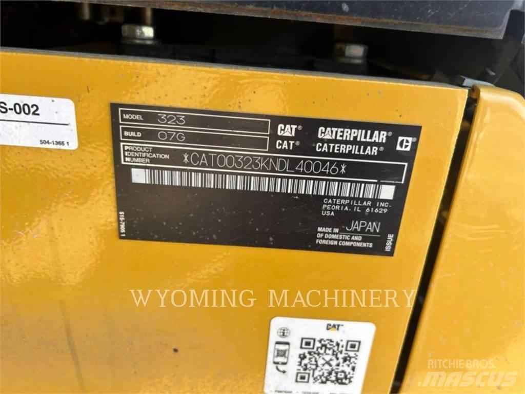 CAT 323 Верижен екскаватор