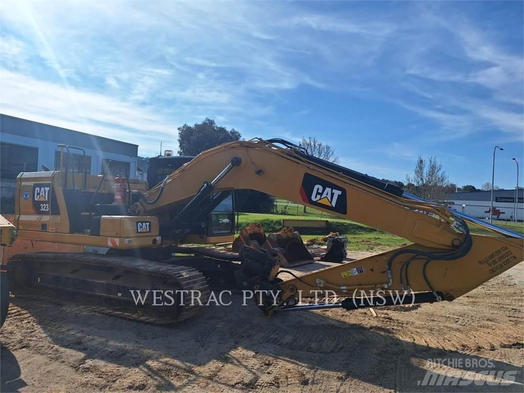 CAT 323-07 Верижен екскаватор