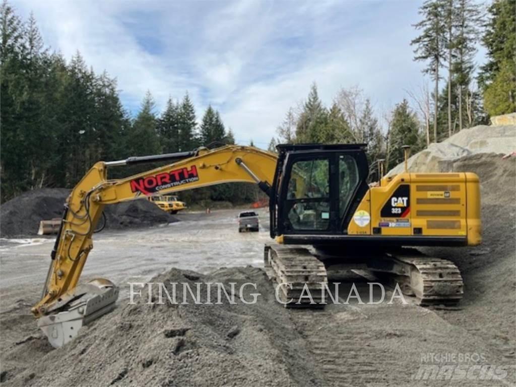 CAT 323-07 Верижен екскаватор