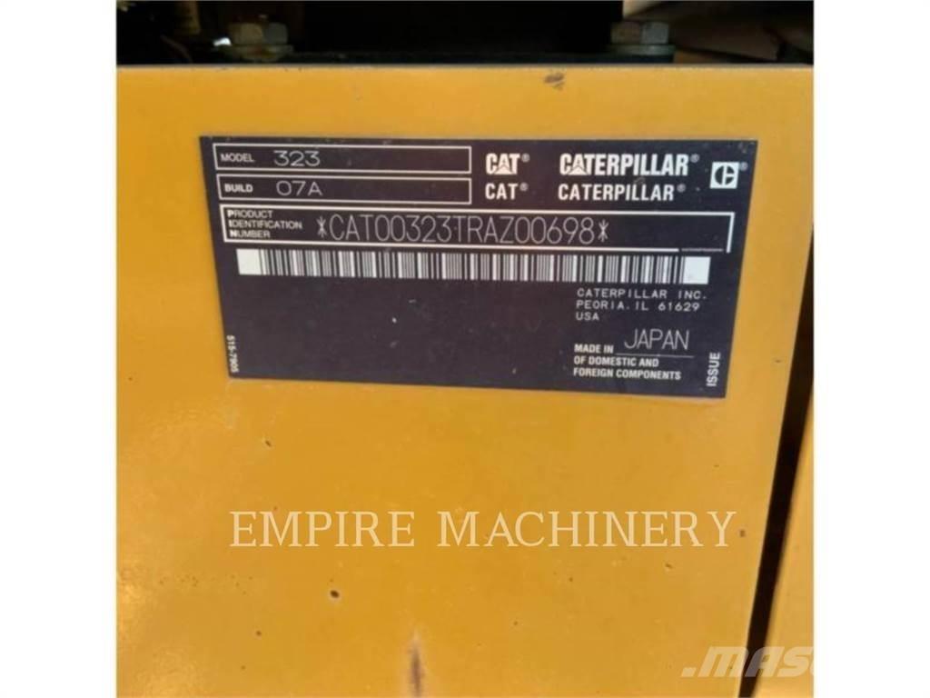 CAT 323-07 Верижен екскаватор