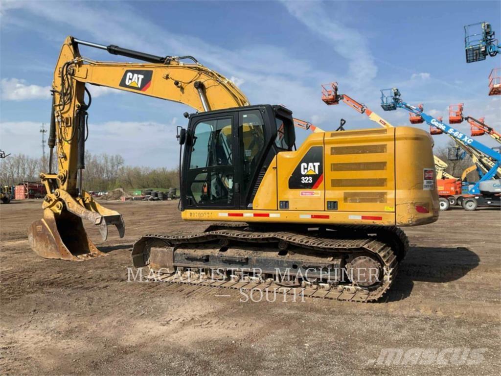 CAT 323-07 Верижен екскаватор