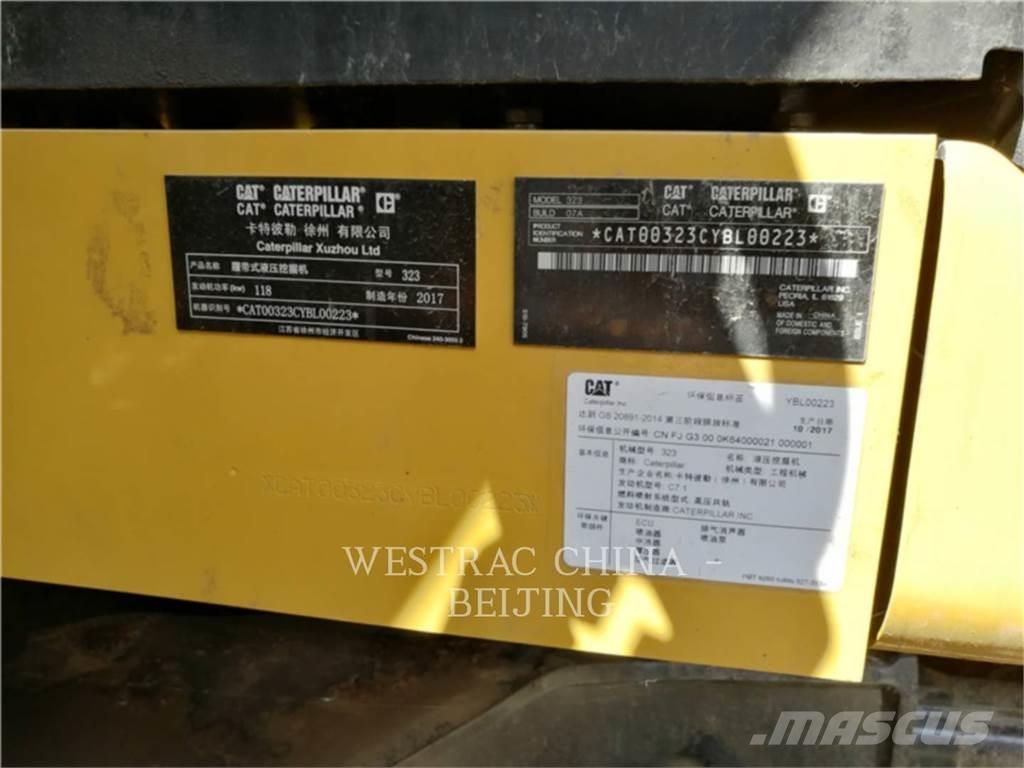 CAT 323-07 Верижен екскаватор