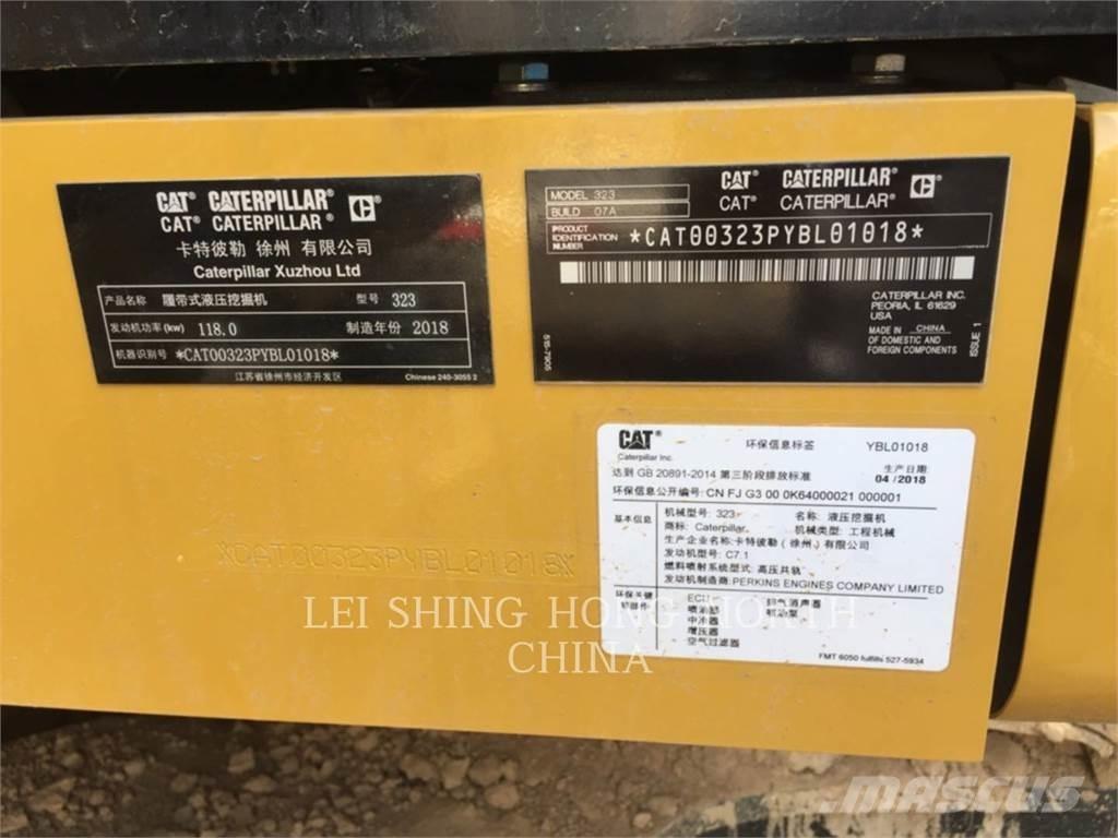 CAT 323-07 Верижен екскаватор
