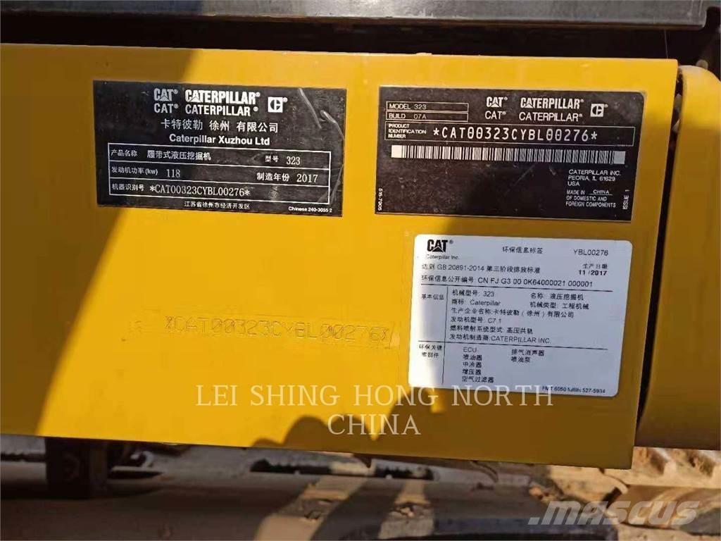 CAT 323-07 Верижен екскаватор