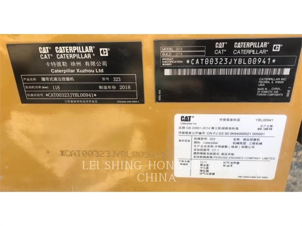 CAT 323-07 Верижен екскаватор