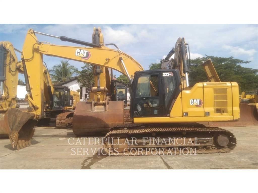 CAT 323-07GC Верижен екскаватор