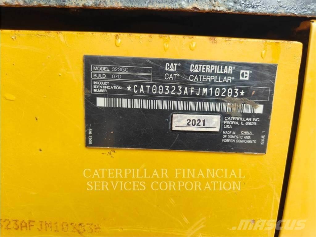 CAT 323-07GC Верижен екскаватор