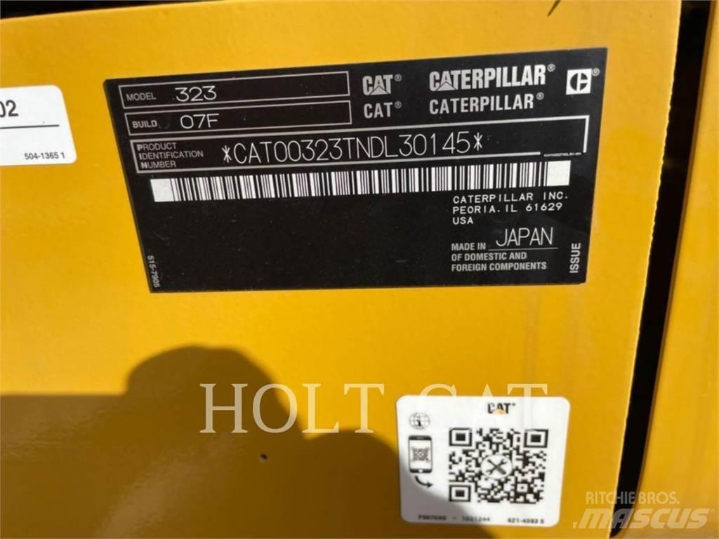 CAT 323 TC Верижен екскаватор