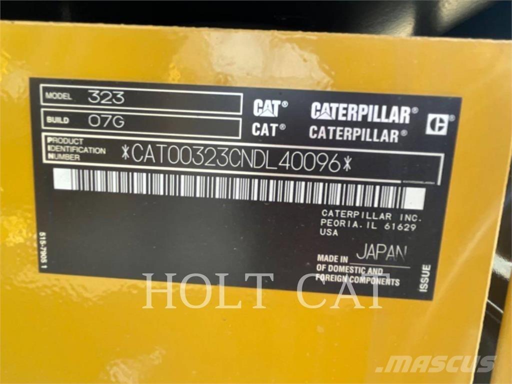 CAT 323 TC Верижен екскаватор