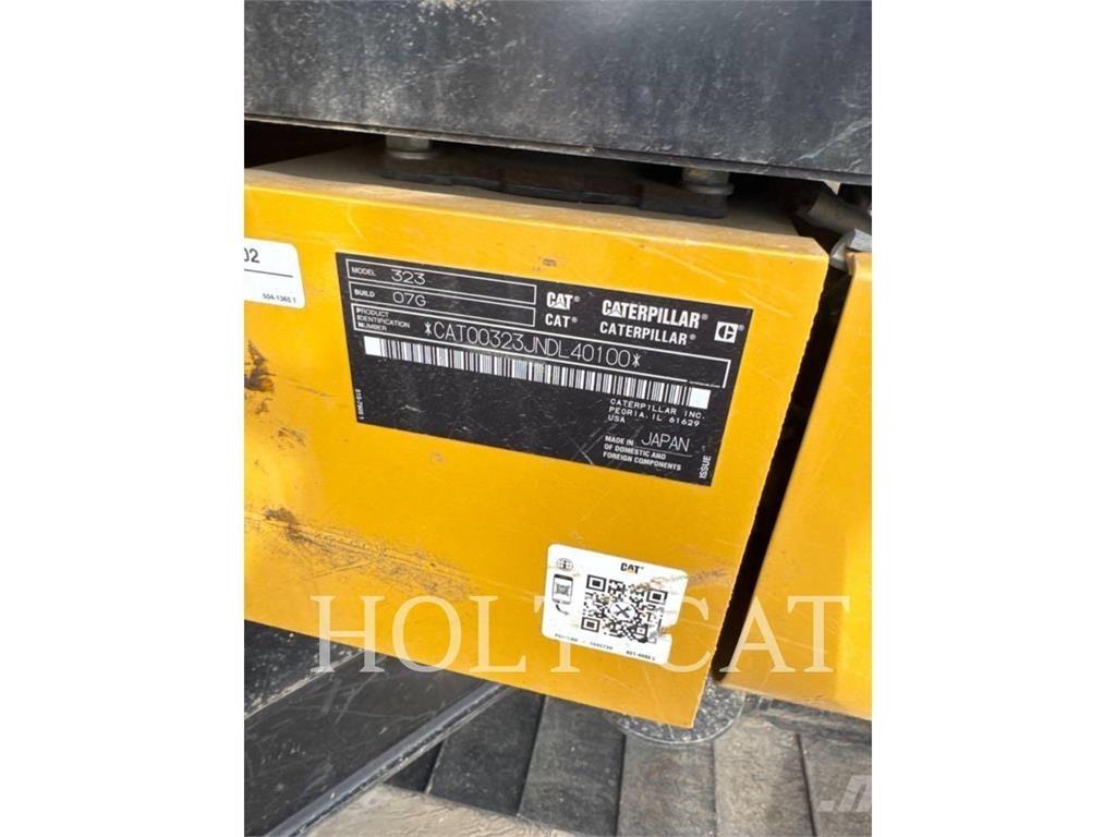 CAT 323 TC Верижен екскаватор