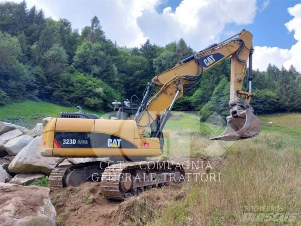 CAT 323DSA Верижен екскаватор