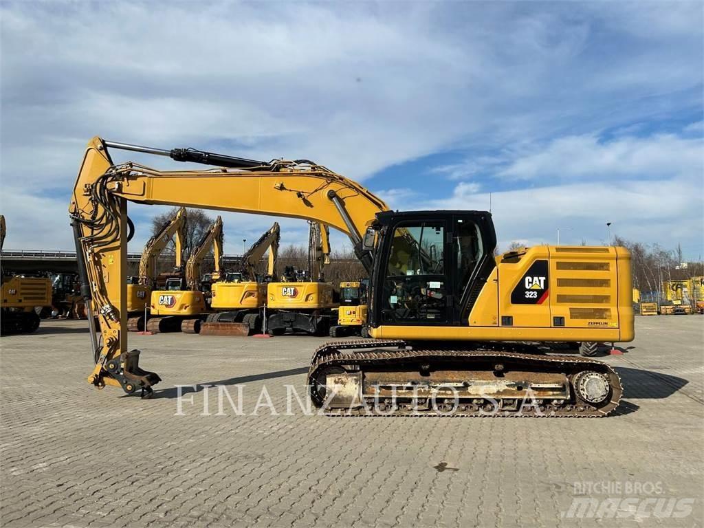 CAT 323E Верижен екскаватор