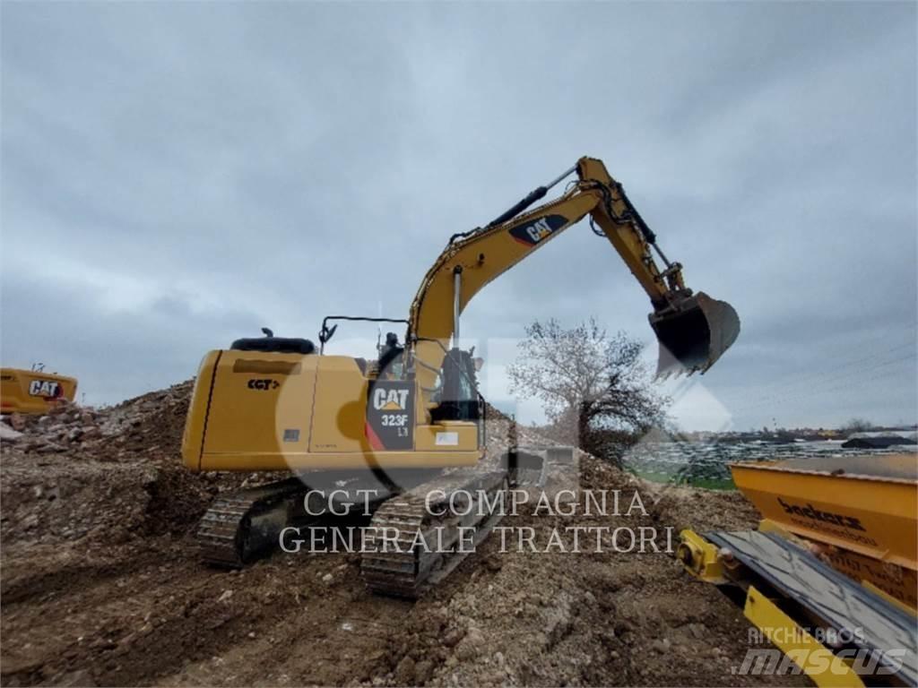 CAT 323F Верижен екскаватор