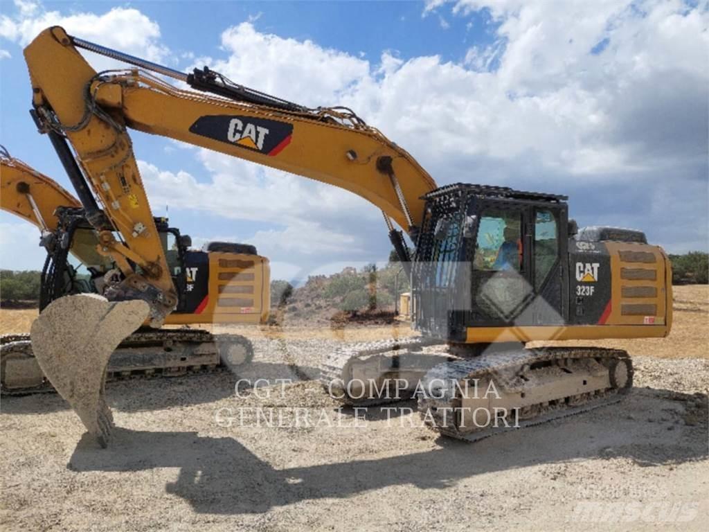 CAT 323F Верижен екскаватор