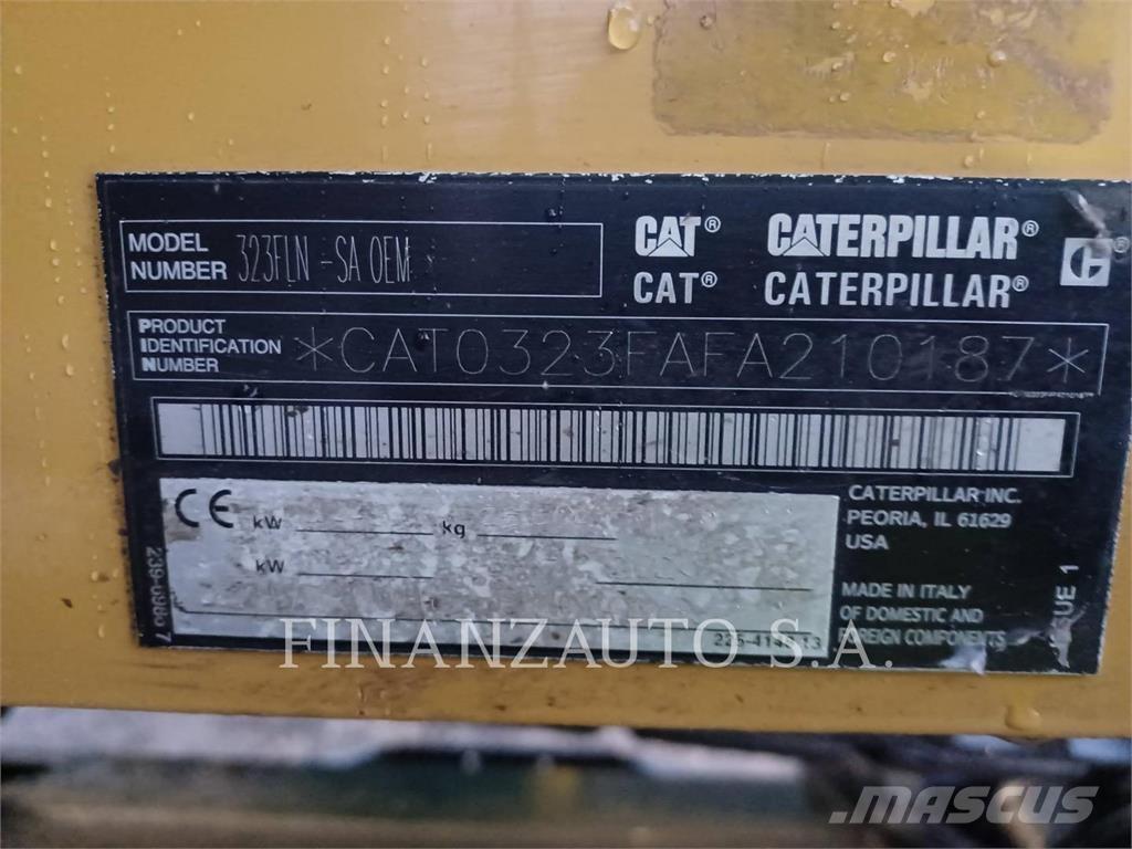 CAT 323F SA Верижен екскаватор