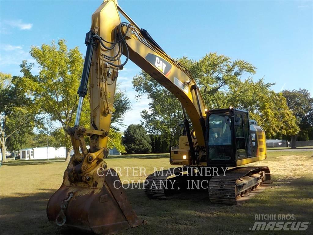 CAT 323FL Верижен екскаватор