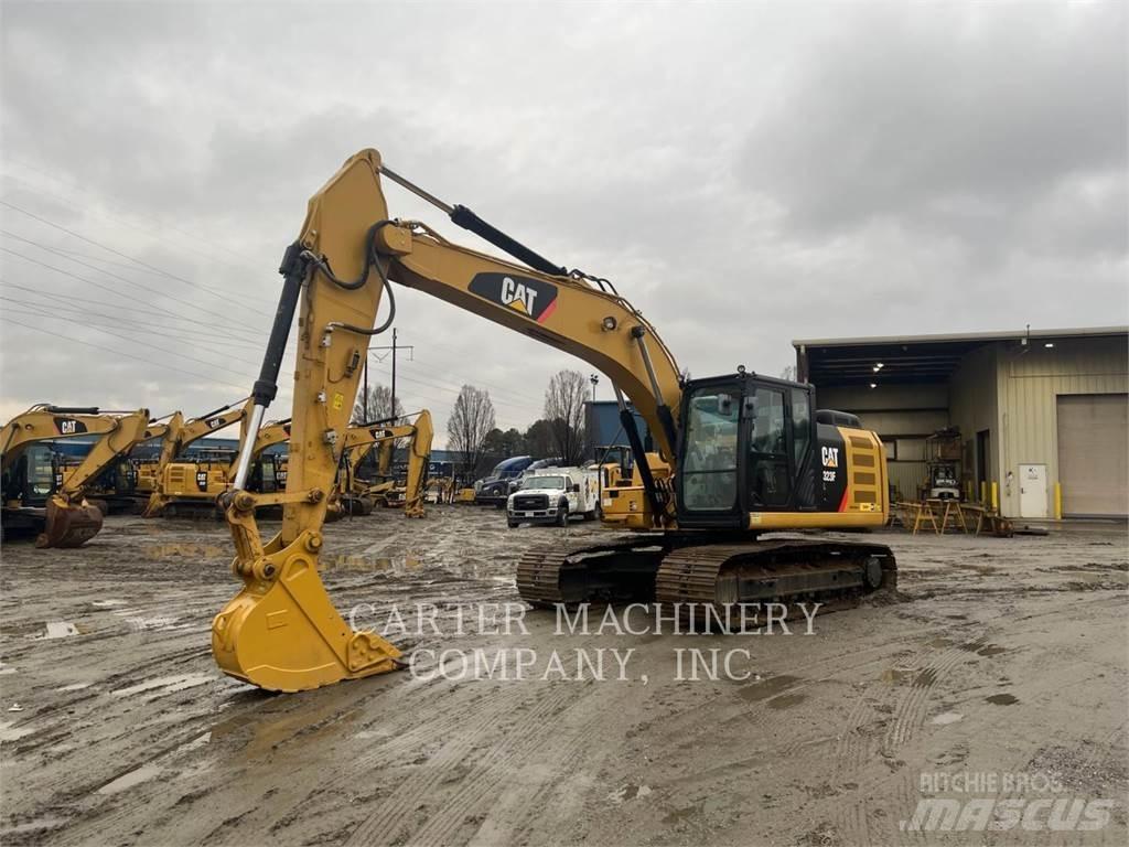 CAT 323FL Верижен екскаватор