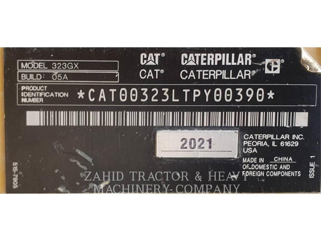 CAT 323GX Верижен екскаватор