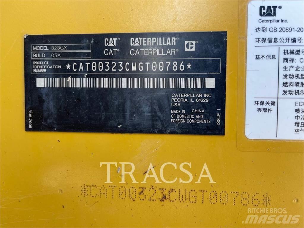CAT 323GX Верижен екскаватор