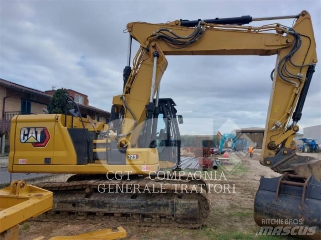 CAT 323LN Верижен екскаватор