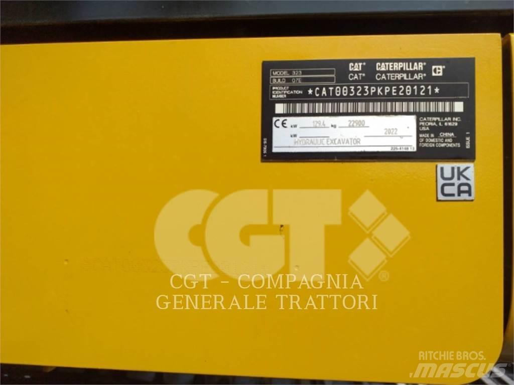 CAT 323LN Верижен екскаватор