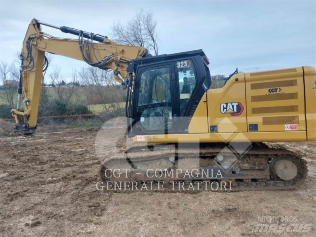 CAT 323LN Верижен екскаватор