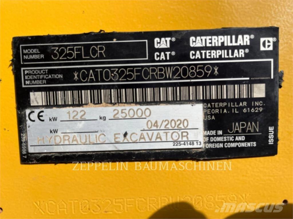 CAT 325FL Верижен екскаватор