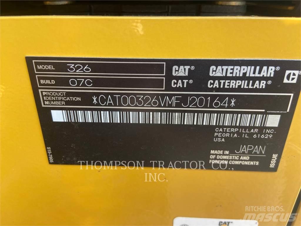 CAT 326 Верижен екскаватор