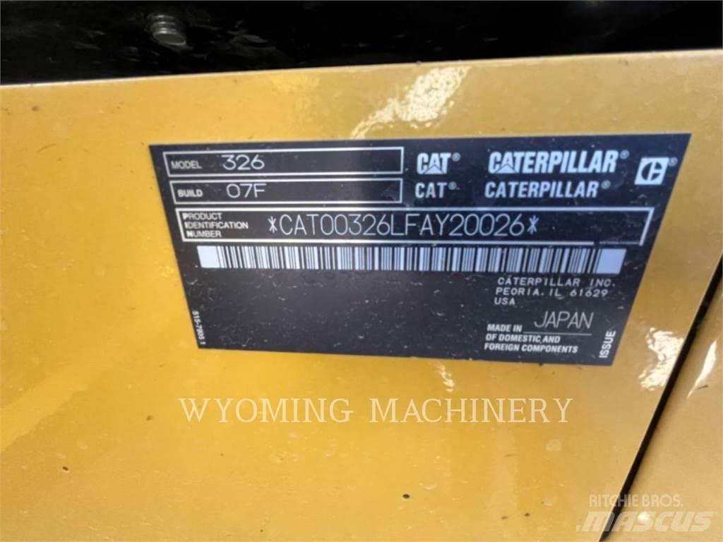 CAT 326 Верижен екскаватор